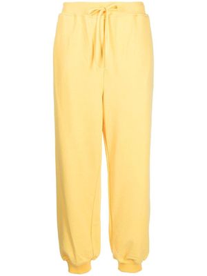 pushBUTTON pantalon de jogging à lien de resserrage - Jaune