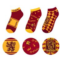 Harry Potter Ankle Socks 3-Pack Gryffindor Harry Potter Ankle Socks 3-Pack Gryffindor