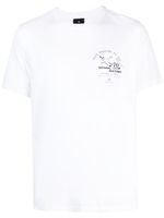 PS Paul Smith t-shirt en coton biologique à imprimé graphique - Blanc