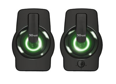 Trust Gemi - 2.0 Speakerset - RGB - voor PC & Laptop