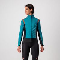 Castelli Alpha RoS 2 fietsjack lange mouw blauw dames S