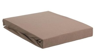 Beddinghouse Beddinghouse Jersey Lycra Hoeslaken 180/200x200/220 cm Taupe