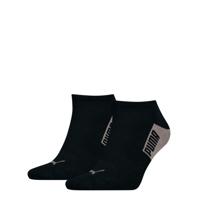 Puma Sneakersokken Logo Block 2-pack Pine Bark Combo-39/42