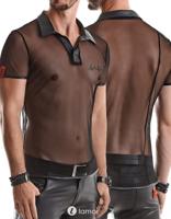 * RFP Tule heren Shirt met wetlook, Roberto001 * RFP Tule heren Shirt met wetlook, Roberto001