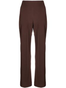 Vince pantalon droit à taille haute - Marron