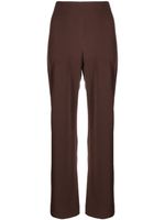 Vince pantalon droit à taille haute - Marron