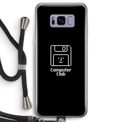 Hello: Samsung Galaxy S8 Transparant Hoesje met koord