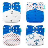 Pocketluier set - Zee blauw - thumbnail