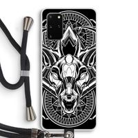 Oh Deer: Samsung Galaxy S20 Plus Transparant Hoesje met koord