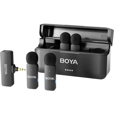Boya BY-V4 Four-channel wireless mic with 3.5mm TRS