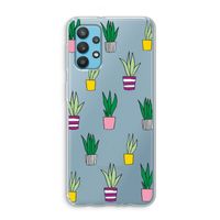 Sanseveria: Samsung Galaxy A32 4G Transparant Hoesje