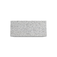 Storke Edge staand badmeubel 120 x 52 cm beton donkergrijs met Tavola enkel of dubbel wastafelblad in mat wit/zwart terrazzo - thumbnail