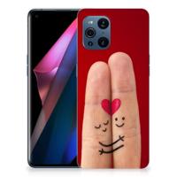 OPPO Find X3 | X3 Pro | Sillicone Back Cover | Liefde - Origineel Romantisch Cadeau