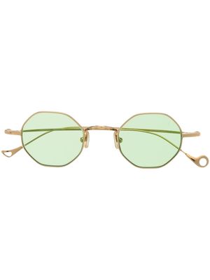 Eyepetizer lunettes de soleil à monture géométrique - Or