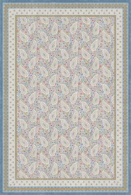 Pip Studio Vloerkleed Kairi Bloom by Pip Lichtblauw 300x200cm