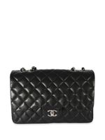 CHANEL Pre-Owned sac porté épaule Jumbo Classic Flap - Noir - thumbnail