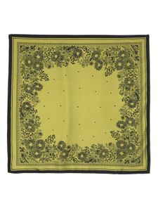 Destin foulard Silky à fleurs en jacquard - Vert