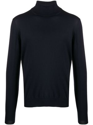 Fileria pull nervuré à col roulé - Bleu