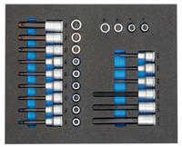 Gedore Dopsleutelset | 1/2" | In 2/4 CT-module - 2957450 Gedore Dopsleutelset | 1/2" | In 2/4 CT-module - 2957450