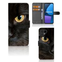 Fairphone 5 | Telefoonhoesje | Met pasjeshouder | Zwarte Kat