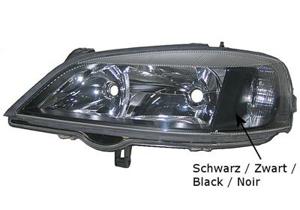 Koplamp links met knipperlicht ZWART Rand 3742967