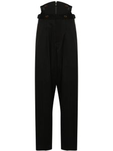 Vivienne Westwood pantalon à détail de laçage - Noir