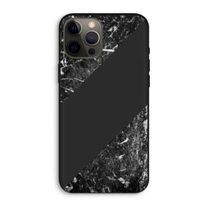 Zwart marmer: iPhone 12 Pro Max Biologisch afbreekbaar hoesje
