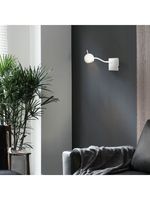 Home sweet home bollo flex LED opbouwspot ↔ 35 cm wit - thumbnail