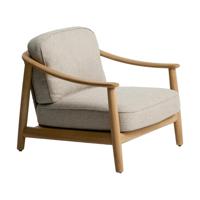 Kave Home Elunda loungestoel Teakhout