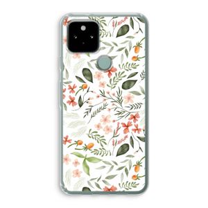 Sweet little flowers: Google Pixel 5 Transparant Hoesje