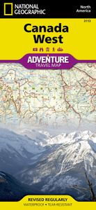 Wegenkaart - landkaart 3113 Adventure Map Canada West | National Geographic