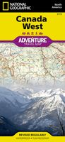 Wegenkaart - landkaart 3113 Adventure Map Canada West | National Geographic - thumbnail