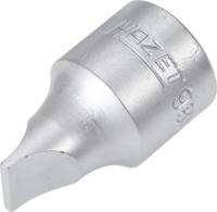 Hazet dopsleutelbit 980-2x13 · 1/2 inch (12,5 mm) vierkant hol · sleufprofiel · sw 2 x 13 mm