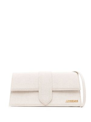 Jacquemus sac porté épaule Le Bambino Long - Tons neutres