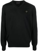 Philipp Plein sweat à patch logo - Noir - thumbnail