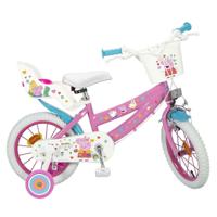Kinderfiets Peppa Pig 14" Roze