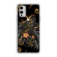 Huilende Wolf: OnePlus 9 Transparant Hoesje