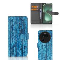 OPPO Find X6 Pro | Book Style Case | Wood Blue