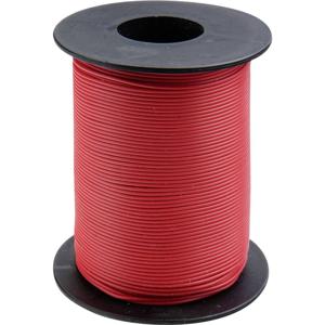 Donau Elektronik 119-10 Draad 1 x 0.14 mm² Rood 100 m