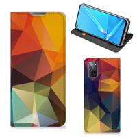 OPPO A52 | A72 Stand Case Polygon Color OPPO A52 | A72 Stand Case Polygon Color