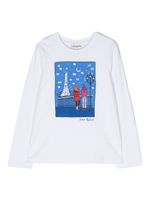 SONIA RYKIEL ENFANT t-shirt imprimé à manches longues - Blanc - thumbnail