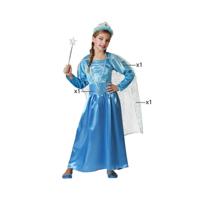 Kostuums voor Kinderen Blauw Prinses Maat 10-12 Jaar