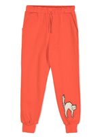 Mini Rodini pantalon de jogging Angry Cat - Rouge