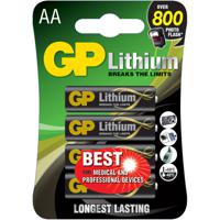 GP Batteries Gp Batterij Primary Lithium Aa A4 - thumbnail