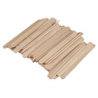 Rayher ijslollie stokjes knutselhoutjes - 432x - beige - 11 x 1 cm - knutselstokjes