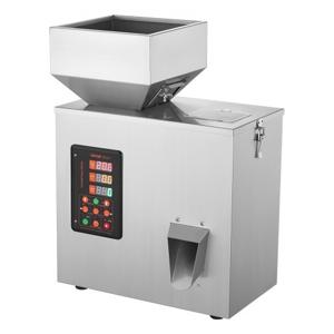 VEVOR Poedervulmachine 0,002-0,22 lbs / 1-100 g Automatische intelligente deeltjesweegvulmachine Flessenzak Poedervuller Deeltjesdispenser voor theezaden, granen, poeder, meel, bonen, glitter