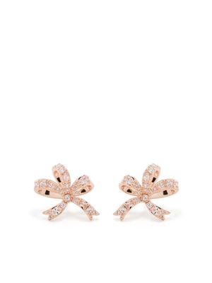 Swarovski puces d'oreilles Hyperbola à nœud