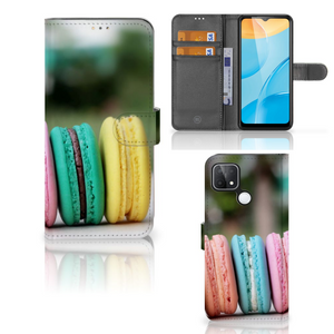 OPPO A15 Book Cover Macarons