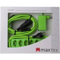Cadeaubox MaxTex Stroom Verlengkabel Groen 3.00 m Max Hauri AG 125390