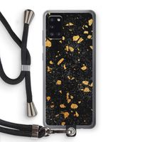 Terrazzo N°7: Samsung Galaxy A31 Transparant Hoesje met koord